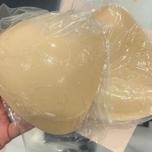 Beige Silicone Bra Inserts